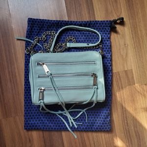 Rebecca Minkoff 5 zip clutch